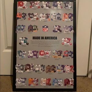 NFL wall art